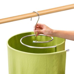 สแตนเลสแท้!! ราวตากผ้า ตากผ้านวม ที่ตากผ้าห่ม ตากผ้าม่าน ไม้แขวนผ้า วงกลมหมุนเกลียว ที่ตากผ้า ประหยัดพื้นที่