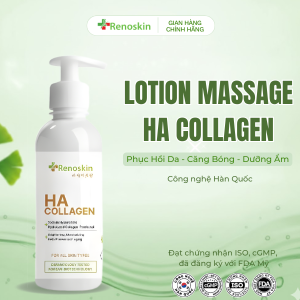 Combo Serum Dưỡng Ẩm Phục Hồi Da | Serum HA Collagen 200ML & B5GF 30ML Renoskin - Cấp Ẩm Phục Hồi và Tăng Sinh Collagen