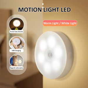 EE HOME Rechargeable Motion LED Light Wireless USB Under Cabinet Light Closet Light Smart Wall-Mounted Body Induction Light - LC01
