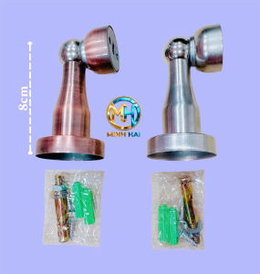 Hít cửa chặn cửa inox 304 với lực hút cực mạnh chốt chặn chống va đập ồn ào bảo vệ cửa gỗ