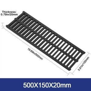 Nắp Đậy Thoát Nước/Nắp đậy chắn rác thoát nước/Lưới Thoát Nước Bằng Nhựa Màu Đen Lưới Lưới Ngoài Trời