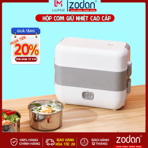 Hộp cơm cắm điện Hộp hâm cơm văn phòng zodan bảo hành 1 năm