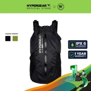 Hypergear Bag Galas Lite 15L / Hypergear Dry Pac Lite 15L - Beg Hiking Trekking Camping Portable Foldable Backpack Washable Lightweight Pocketable Easy Access Compartment Outdoor