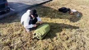 Outdoor self-driving accessories Car tail tent camping equipment quick build rainproof windproof