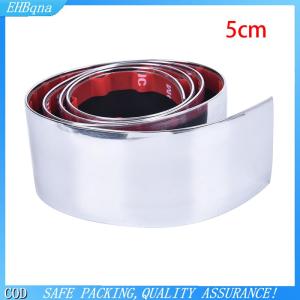 [COD] 1Pcs Universal Car Door Bumper Decoration Moulding Trim Silver Chrome Strip