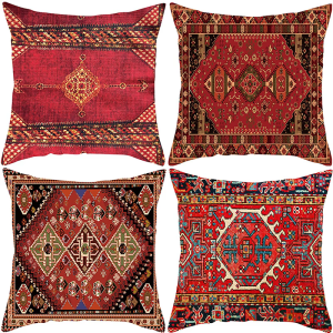 Turkey Carpet Throw Pillow Cover Pillows Case Decoration Cushions Cover for Couch Living Room Bedroom
