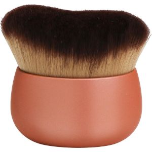 Makeup Blend & Blur Extra Large Body Brush for Self TannerLeg Makeup & Bronzer Self Tan Applicator Powder Foundation Blusher Bronzer，Massager for Face Gift (Beige)
