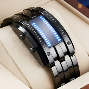 Jam Tangan Digital Pria Asli Tahan Air Premium Original Fngeen New Model Quartz Analog Terbaru Waterproof Stainless Steel Titanium Anti Karat Kaca Tebal Tahan Gores Luminious Alarm Berfungsi Aksesoris Arloji Men Watches Cowok Formal Sport Kasual COD-JF25