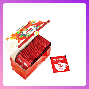 Hộp trà Atiso túi lọc Ngọc Thảo loại Cao cấp 30 túi lọc giúp lợi tiểu mát gan dễ ngủ da mịn màng hơn món quà tết ý nghĩa cho gia đình và người thân của bạn