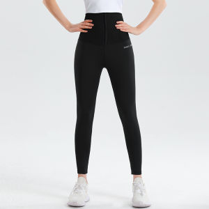 UNINICE Celana yoga elastis berpinggang tinggi wanita yang sporty dan pas bentuk