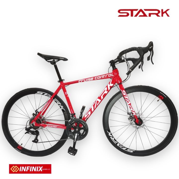 Stark Road Bike Cruise Control 700c STI Alloy Frame Red Lazada PH