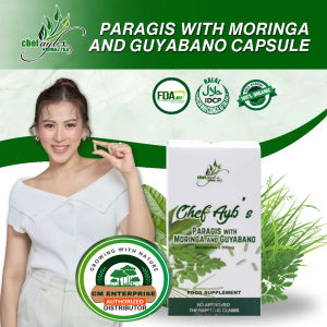 Chef Aybs Paragis with Moringa and Guyabano Capsule 60pcs Capsule 500mg