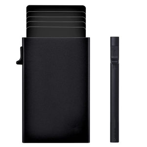 Best Minimalist Wallet RFID Blocking Metal Credit Card Holder