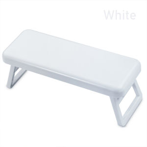 Foldable Nail Art Hand Pillow Armrests Nail Art Stand For Nails With Mat Set Manicure Table Hand Cushion Pillow Holder Nail Hand Pillow Plastic Manicure Bracket Foldable Tripod Hand Pillow Polish Simple Style Support Mat Holder Manicure Tools