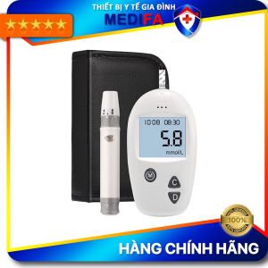 SINOCARE Máy Đo Đường Huyết Safe Accu Chính Hãng Kèm Bút Chích Máu Bảo Hành Trọn Đời
