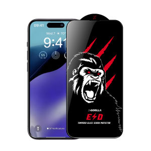 I TECH Gorilla Privacy HD Clear Electroplating Coating 9H Hardness Strengthened Glass for iPhone 16 15 14 13 12 11 Pro Max / XR XS Max / 14 15 Plus