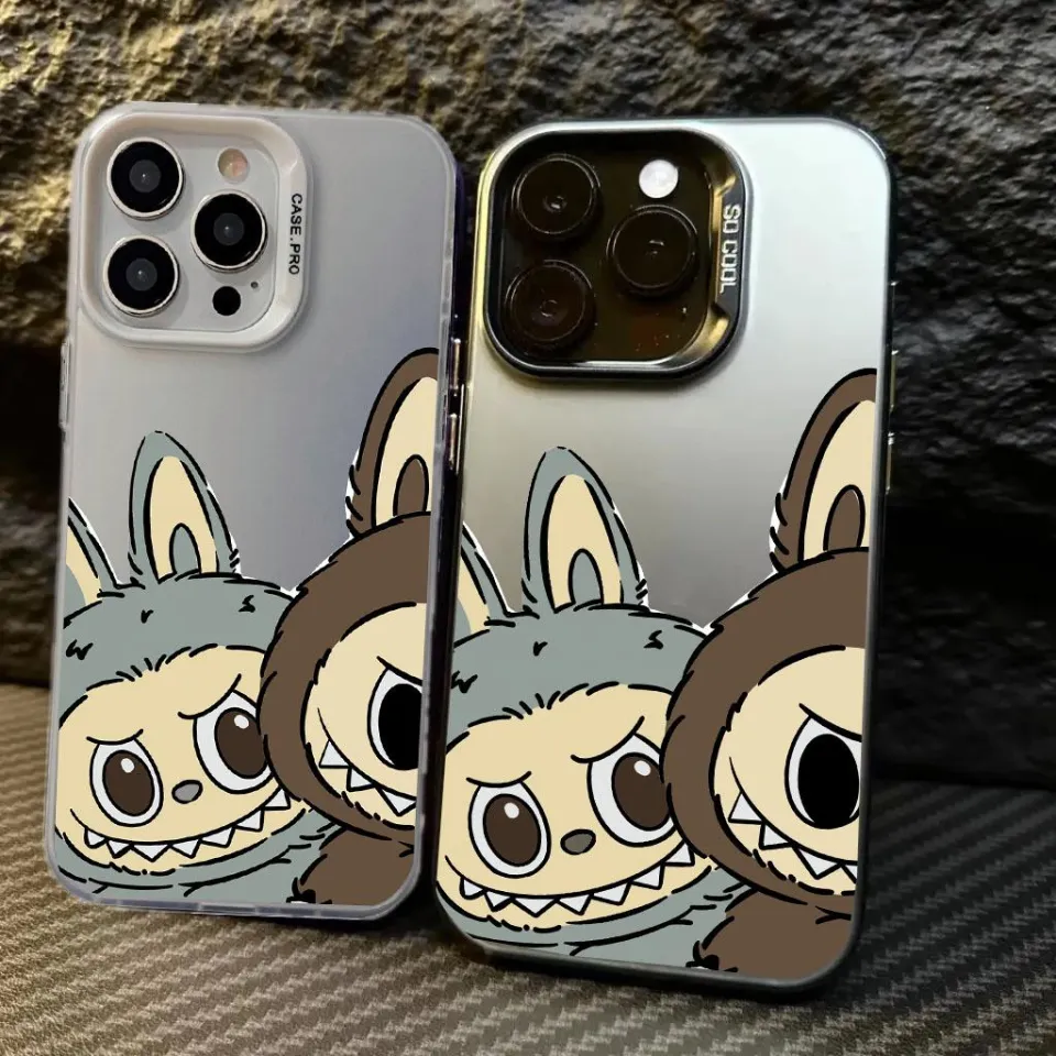 iPhoneアクセサリー POP MART LABUBU iPhone15 promax Pop Mart Labubu The Monsters Big into Energy Series Phone