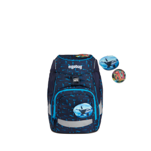 20L Ergobag PRIME Primary School Ergonomic Backpack Light Burden Kid Bag Height Adjustable Child Bag [German Brand]