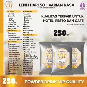Bubuk Minuman Kekinian Aneka Rasa 250 Gram VIP