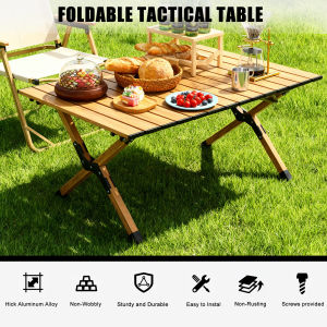 Durable Aluminum Alloy Folding Camping Table for Outdoor Activities Lightweight and Easy to Transport