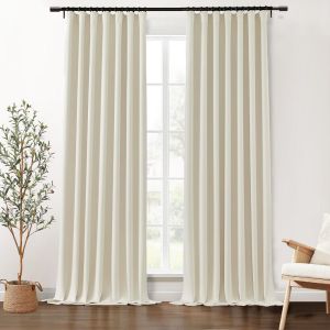 BTO-Friendly 90% Blackout Curtain for HDB Blocks Heat & Noise Free Shipping SG Humidity-Proof Bedroom Living Room half Length Curtain Window Panel Thermal Insulated Long
