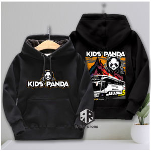 Sweater Hoodie Anak Laki Laki Perempuan Usia 4 5 6 7 8 9 10 Tahun Jaket Bus KIDS PANDA JETBUS 5
