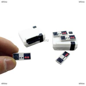 [COD] shiou 3 cái bộ 1 12 Dollhouse mini game console thu nhỏ trò chơi xử lý mô hình con rối tay búp bê phụ kiện trang trí nhà tự làm