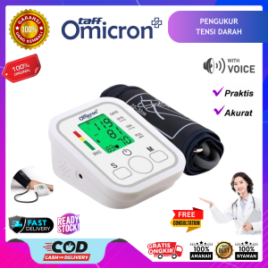 [ BISA COD ] Tensi Darah Digital Otomatis Omicron Bersuara Indonesia Alat Pengukur Deteksi Cek Tekanan Darah Bisa Di Cas Akurat Yang Bagus Tensimeter Lengan Digital Blood Pressure Monitor Electronic Sphygmomanometer Dengan Memori Alat Ukur Detak Jantung