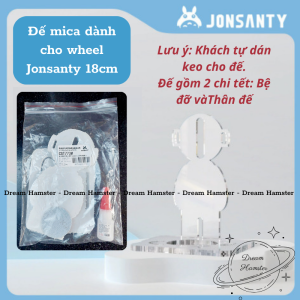Wheel chạy Jonsanty đa sắc màu dành cho hamster và thú nhỏ