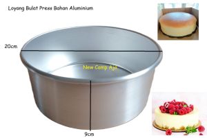 Loyang Bulat Press 20cm Tinggi 9cm