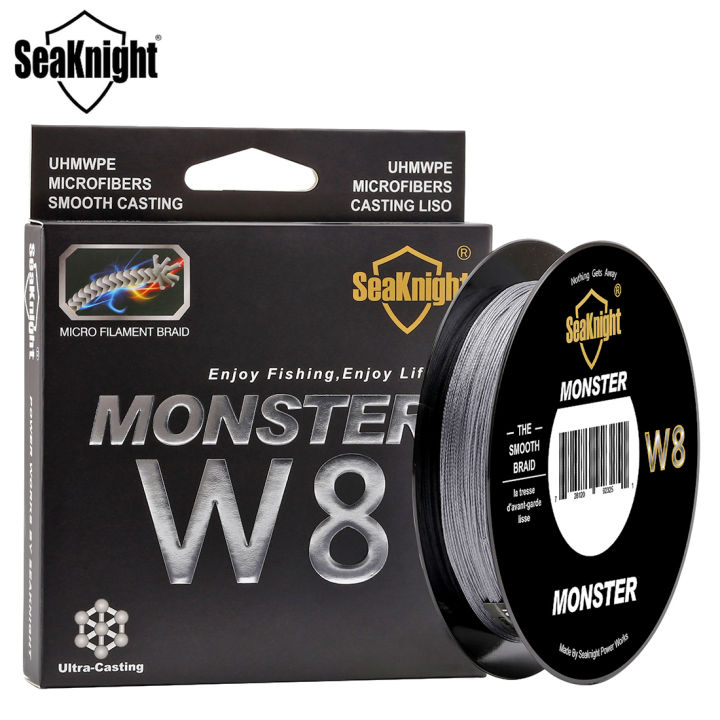 seaknight braided fishing line Brand NANO II Series Lines 300M 100M 4 Weaves  Nex Fisher Hub Seaknight W4 4 Strands Braided