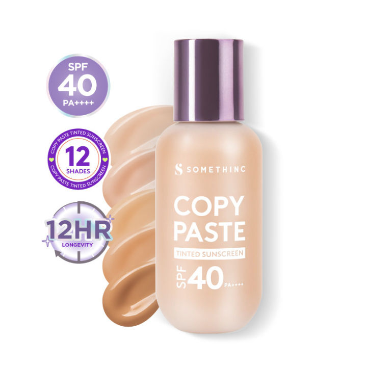 Somethinc Copy Paste Tinted Sunscreen SPF 40 PA++++ 50ml Healthy Glow