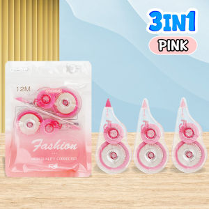 FCI Correction Tape 3in1 Set 12 Digits Fast and Clean Feature Original Correction Tape For Sctationery and School Office Supplies (Sold per piece)