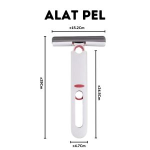 Alat Pel Mini Portable Mop Pembersih Ruangan Portable Serap Air Multifungsi - FR Gallery