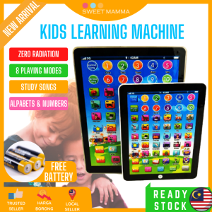 SWEET MAMMA Kids Learning Machine Toy Pad Simple Alphabets Mathematic Children Study Belajar ABC Mainan Kanak 小孩学习玩具机学前教育- LN0008