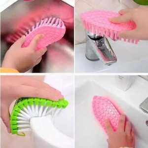 H88 Sikat Toilet WC Dapur Flexible Serba Guna