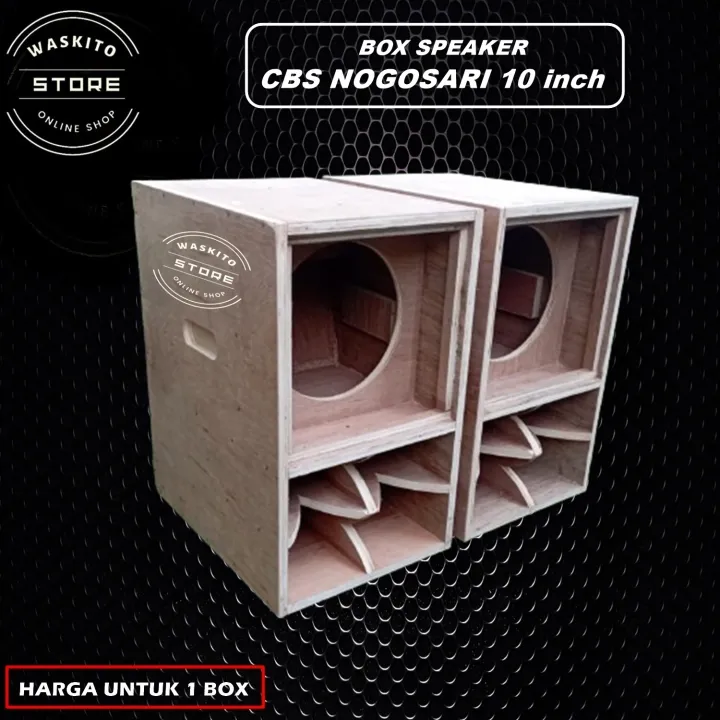 Box Speaker CBS Nogosari 10 inch // Box CBS FUSION 10 inch Lazada  Indonesia