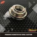 PEMANIS TUTUP KOMSTIR RX KING RXKING RXK RX S MUR KONES CUSTOM STAINLESS. 