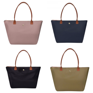 Women Bag Large Capacity Shoulder Bag Fashion Handbag All-Matching Top Handle Bag Shopping Bag Foldable Dumplings Bag