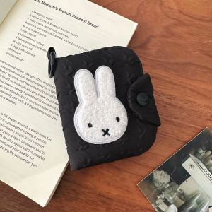 JURHOMIE Multi-layer Coin Purse Double Fold Miffy Small Storage Bag Cute Portable Card Holder