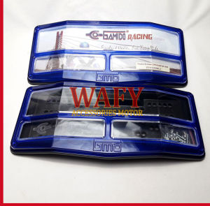 Paket Isi 2 Cover Plat Nomor Dudukan Plat Nomor New Jupiter Mx 135 Cc Njmx 2010 2015 Mx New Model Cembung