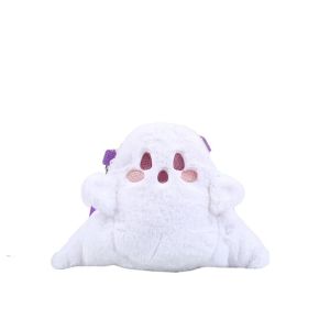 CRNGW Cartoon Ghost Plush Backpack Messenger Bag Large Capacity Crossbody Bag Cute Kids Pack Doll Stuffed Plush Bag Women