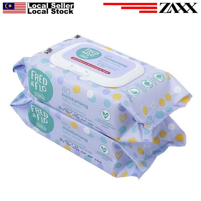 Water Wipes Tesco Wipes Box Fred Flo Fragrance Free 60 Wipes 12