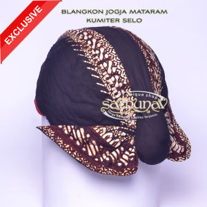 Blangkon Jogja Mataram Royal Quality Motif Kumiter Selo