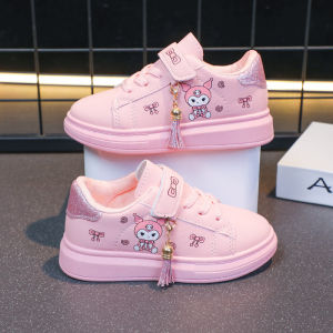 Kids Korean Board Shoes Soft Soled Sports Comfortable Casual Shoes For Children Boys Girls Rubber Sports Shoes