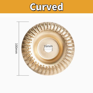 Wood Grinding & Polishing Wheel Disc / Rotary Sanding Carving Tool for Angle Grinder Abrasive Disc