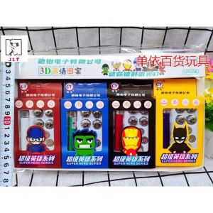 JOYL 1pc. 3d Mini Character Laser Lamp Toy(Random ONLY)