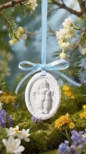 Premium Cupid Gypsum Scent Hanger Long Lasting Aroma Freshener for Wardrobe Bedroom Car 4 Scents