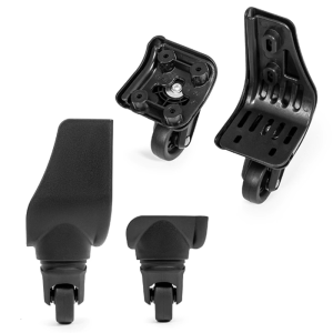 4pcs Travel Suitcase Replacement Wheels Practical Plastic Swivel Luggage Casters Repair Accesories for Easy Mobility