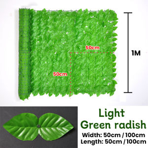 Artificial Leaf Screening Roll UV Fade Protected Privacy Hedging Wall Landscaping Garden Fence Balcony Screen for Outdoor Garden Fence Backyard Home Decor Greenery Walls
